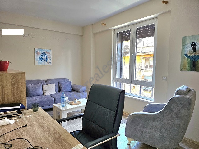 Office for rent in Shyqyri Berxolli Street in Tirana.

It is situated on the 3-rd floor of a new b
